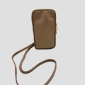 Terra phone pouch dark taupe