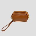 Pouch saturno dark camel