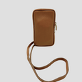 Terra phone pouch dark camel