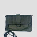 khaki Pocahonta clutch bag