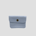 Mini portemonnaie pression blanc