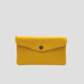 mini snap pouch yellow