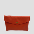 orange snap mini bag