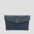 dark grey snap mini bag