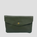 khaki snap mini bag