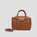 Mini Gabriella bag dark camel